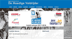 Desktop Screenshot of demoedigeveldrijder.be